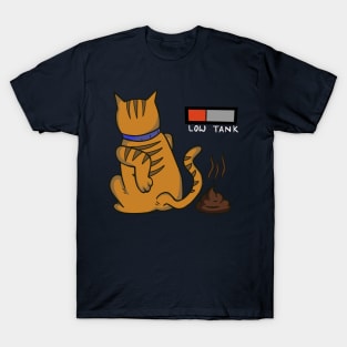 Cat with low Tank T-Shirt